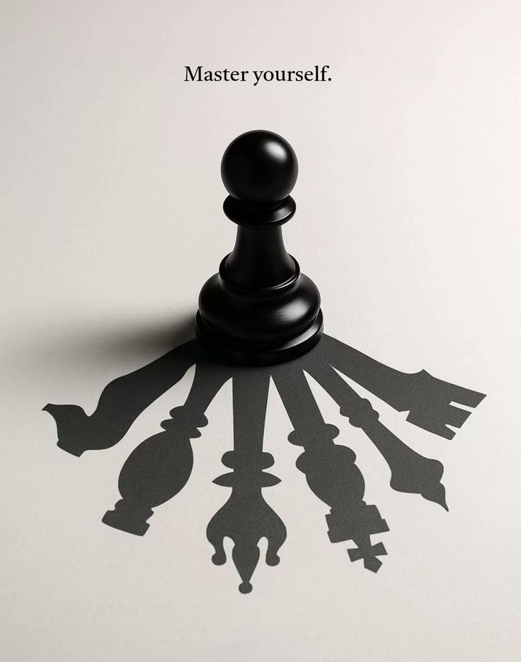 Master Yourself - Quotes metal wall art plate