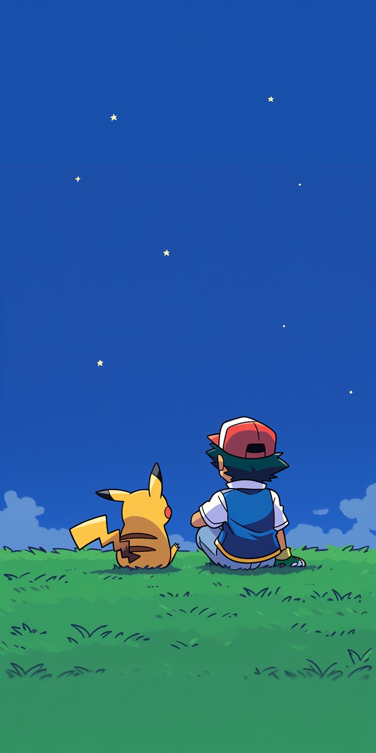 Pokémon – Under the Stars - Movies/Shows metal wall art plate