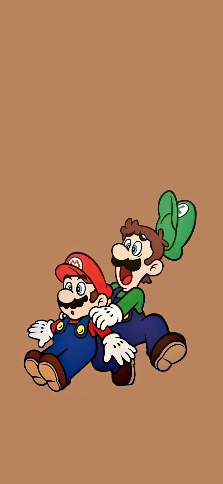 Super Mario – Mario & Luigi - Gaming metal wall art plate