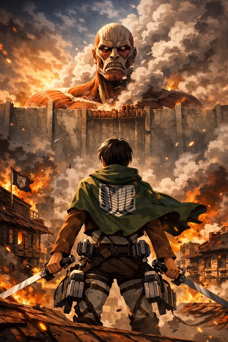 Attack on Titan – Last Stand - Anime metal wall art plate