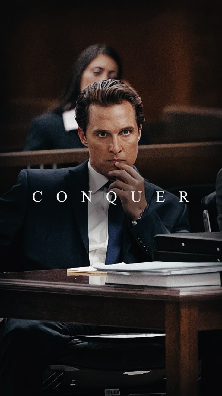 Conquer - Quotes metal wall art plate
