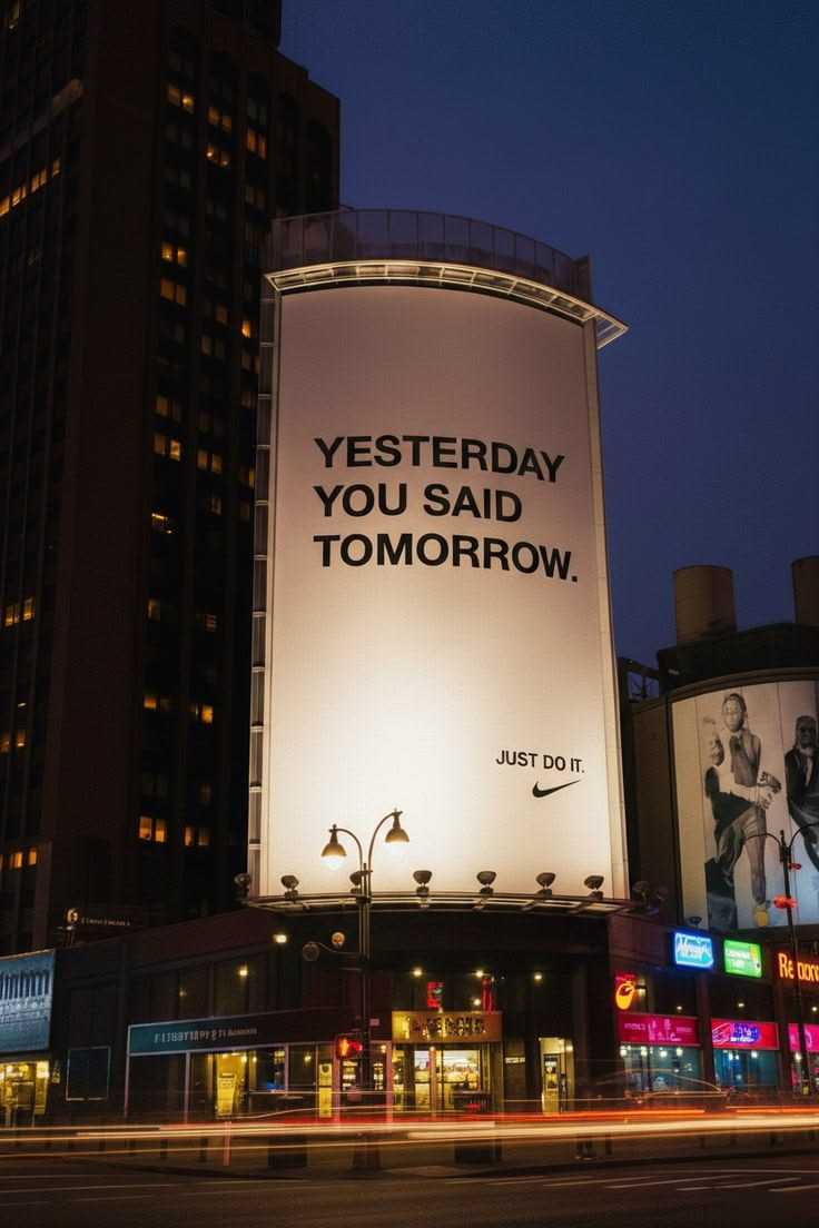 Yesterday You Said Tomorrow - Quotes metal wall art plate