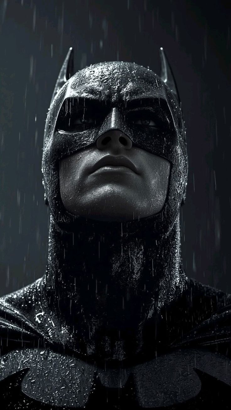Batman – Into the Rain - Movies/Shows metal wall art plate