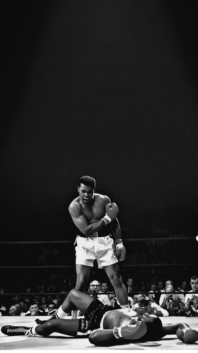 Muhammad Ali - Sport metal wall art plate