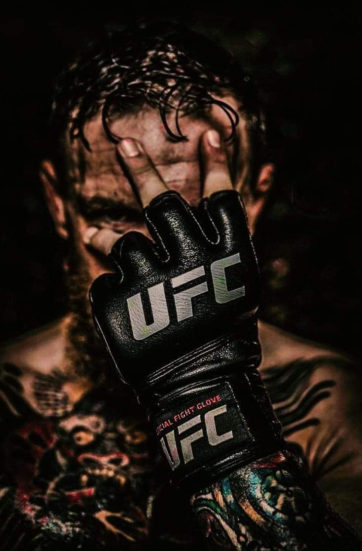 UFC Warrior - Sport metal wall art plate