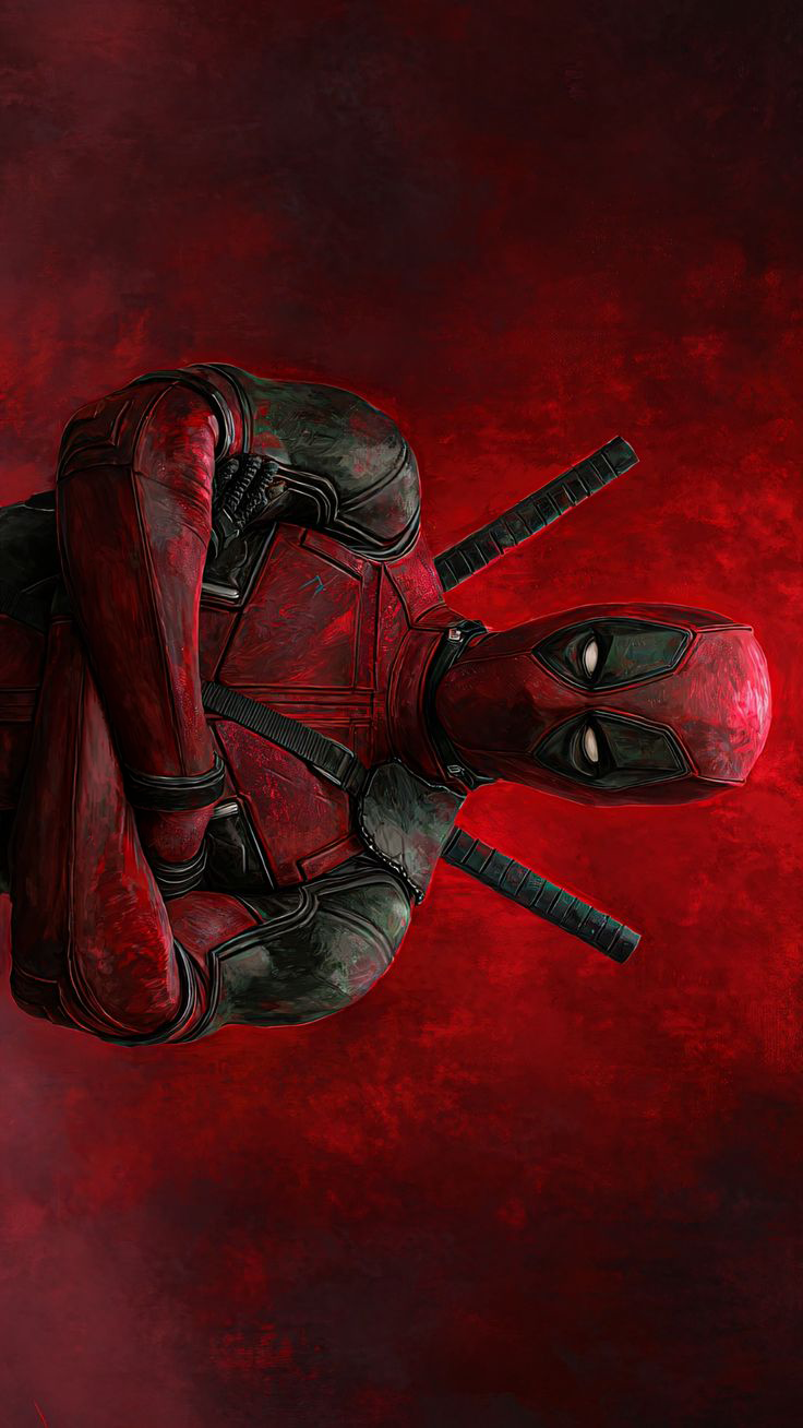 Deadpool – Red Vengeance - Movies/Shows metal wall art plate