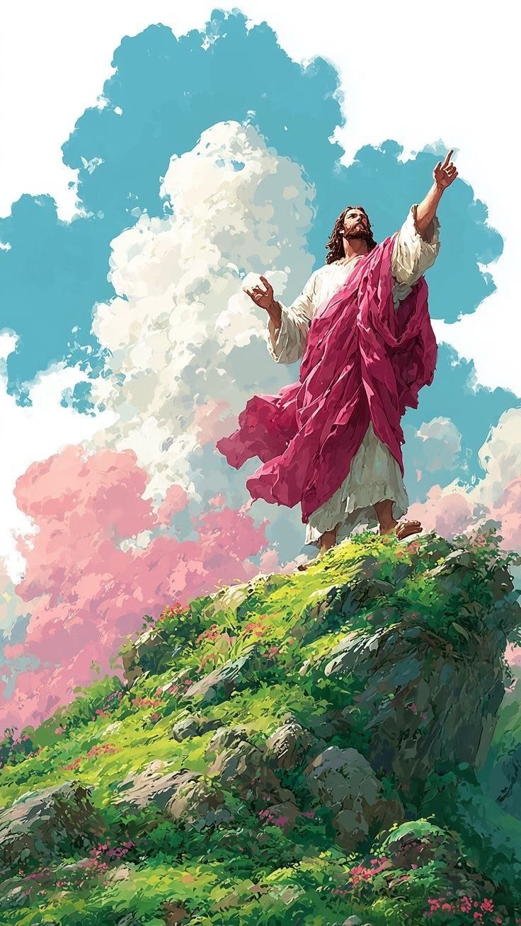 Heavenward - Christianity metal wall art plate