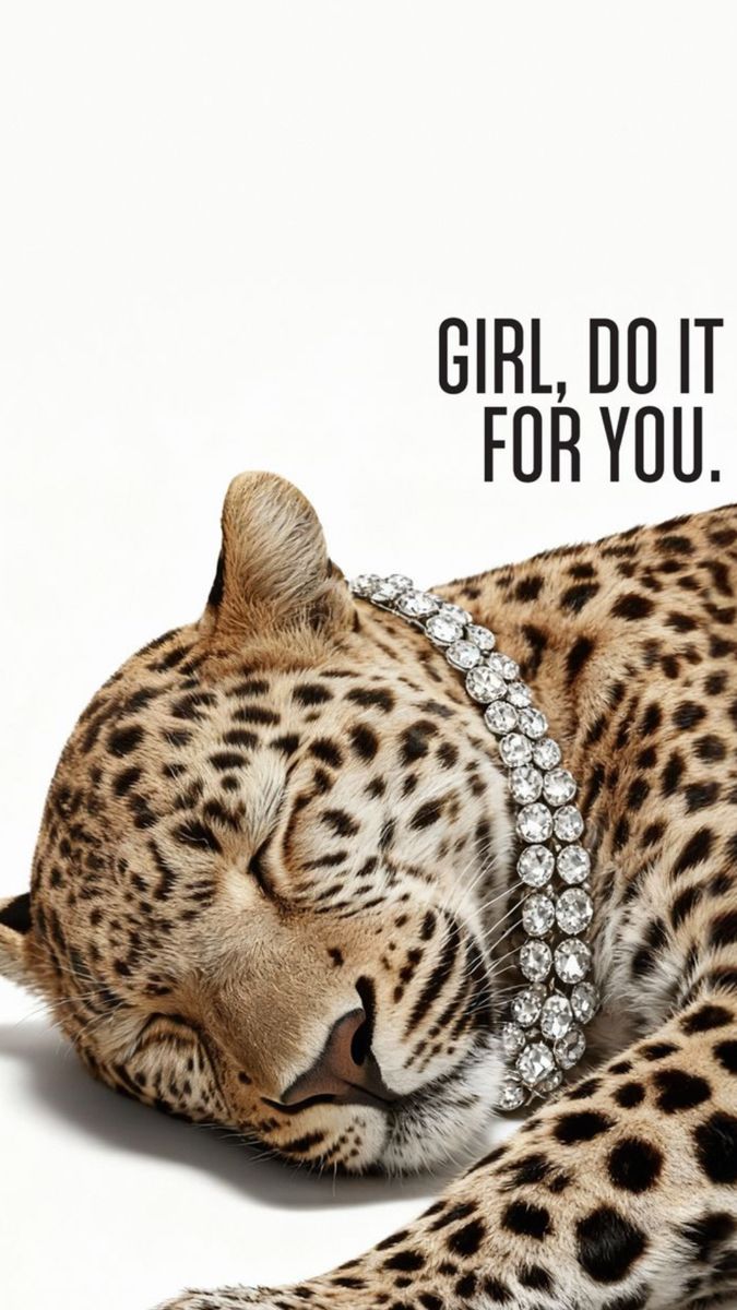 Diamond Leopard – Do It for You - Luxury metal wall art plate