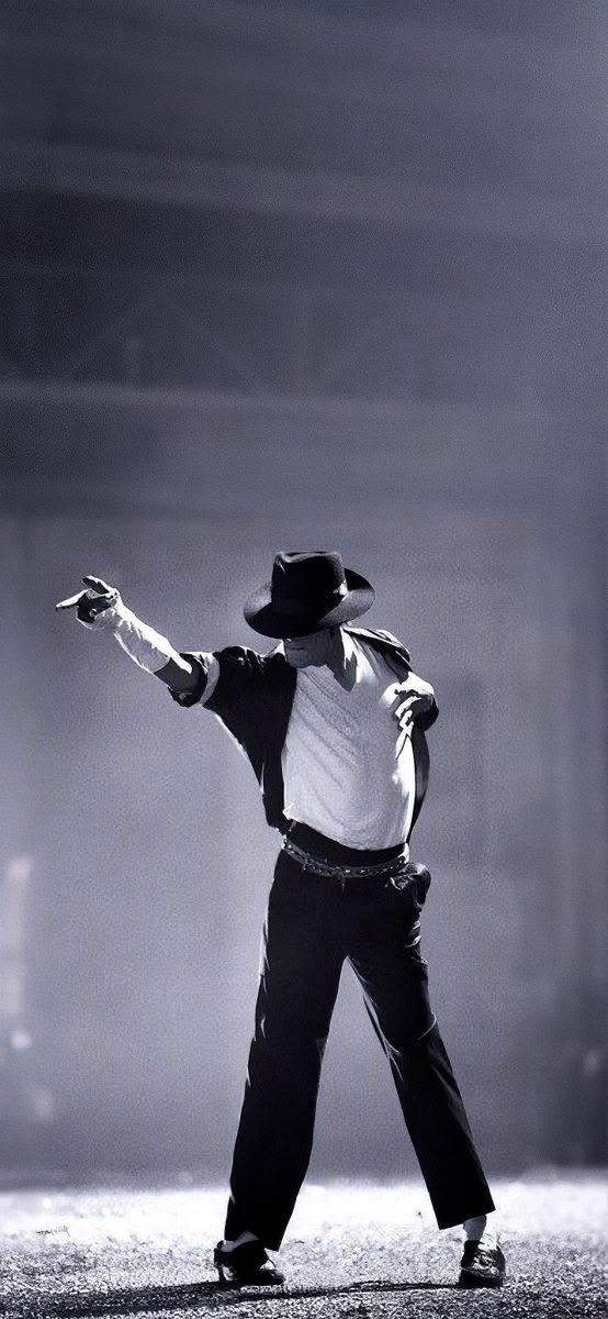 Moonwalk in Monochrome - Celebrities metal wall art plate