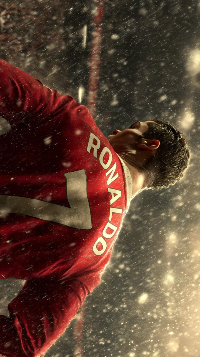 Ronaldo No. 7 - Sport metal wall art plate
