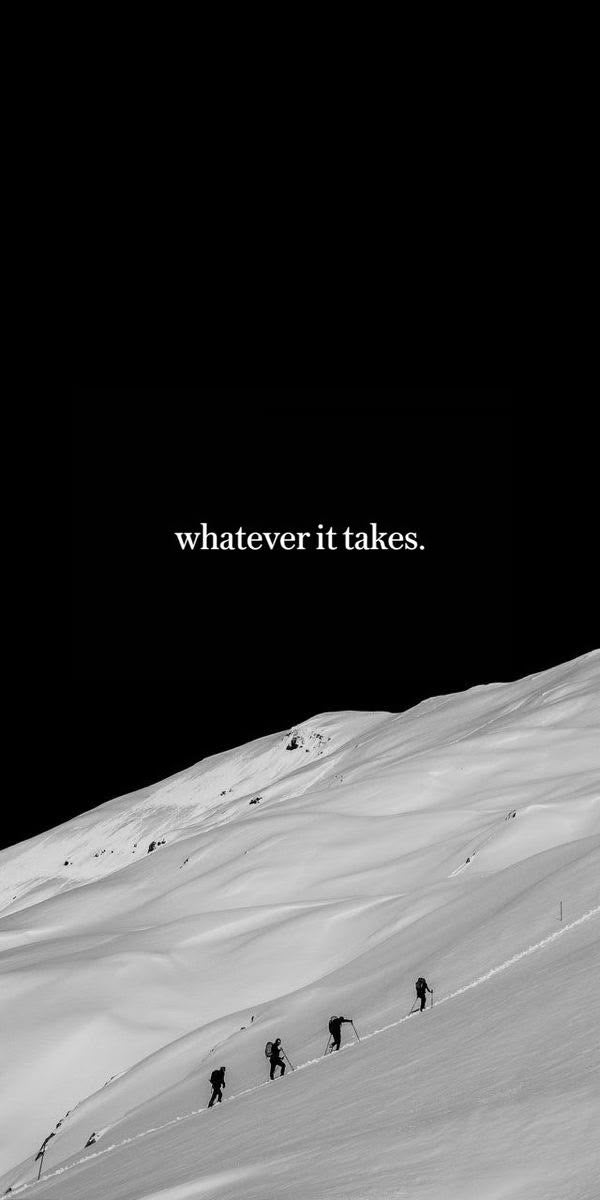 Whatever It Takes - Quotes metal wall art plate