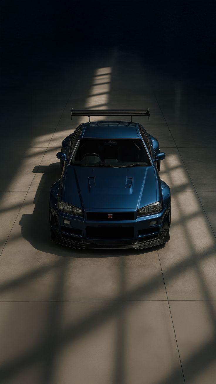 Nissan Skyline GT-R R34 Blue Shadow