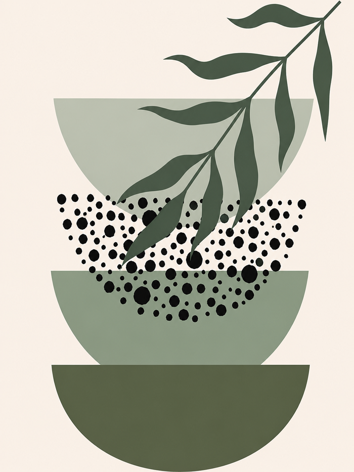 Olive Botanical Balance
