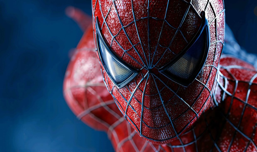 Spider-Man – Close Focus - Movies/Shows metal wall art plate