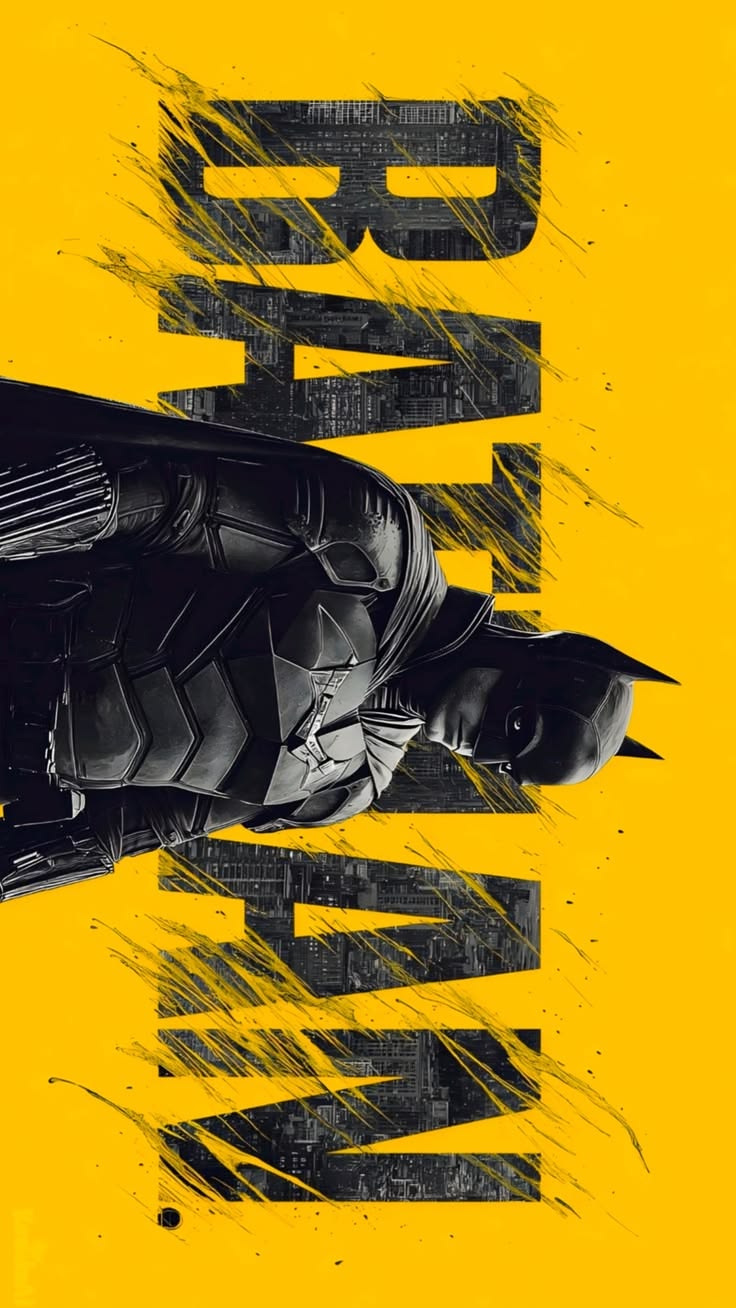 Batman – Yellow Signal - Movies/Shows metal wall art plate
