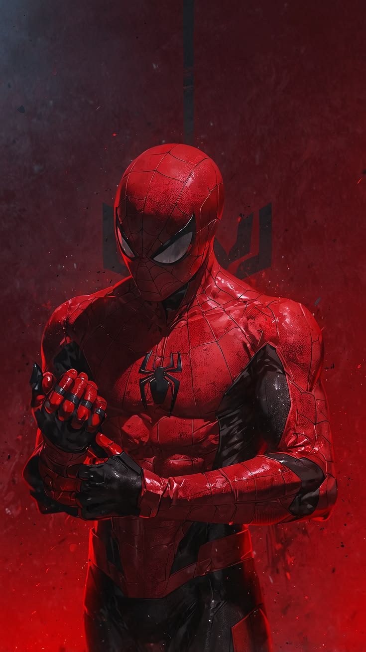 Spider-Man – Ready for Action - Movies/Shows metal wall art plate