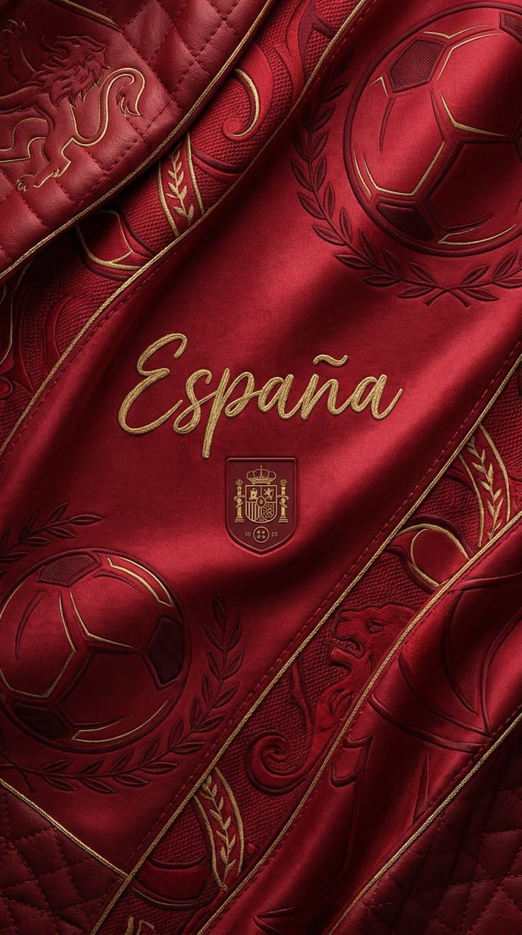 España – Football Heritage - World metal wall art plate